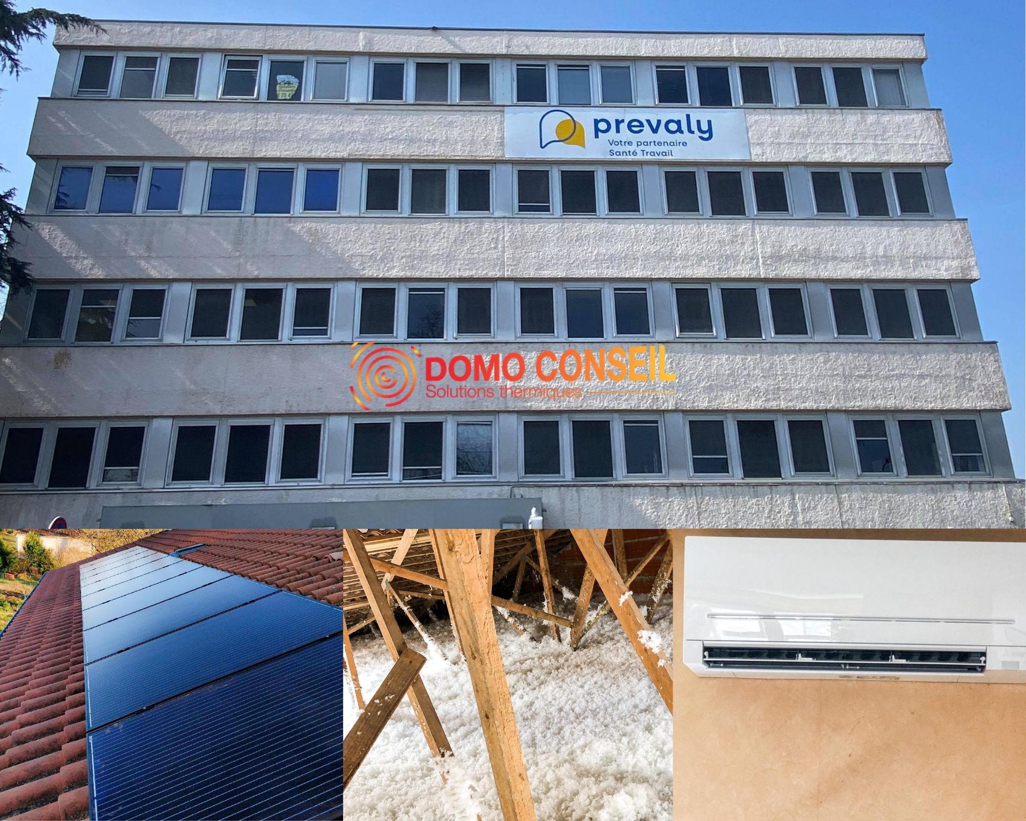 Entreprise Domo Conseil Toulouse région économie panneaux photovoltaïques isolation climatisation